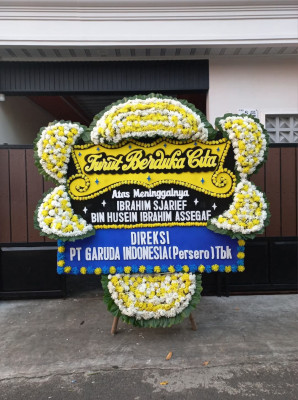 Papan Bunga Duka di Ngombol