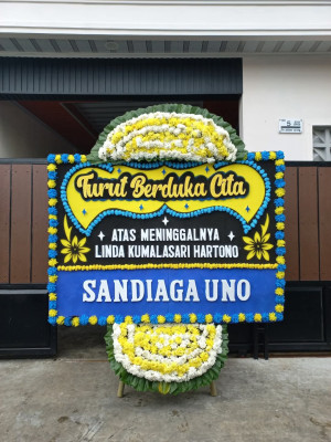 Papan Bunga Duka di Ngombol